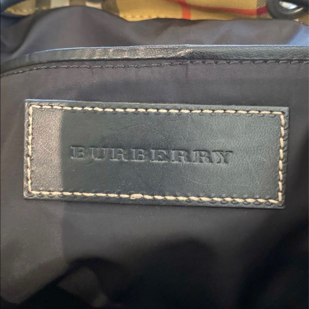 Small Rucksack Vintage Backpack BURBERRY - Picture 5 of 7